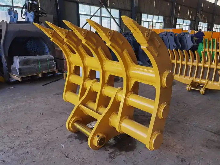 1000mm- 2400mm Excavator Root Rake 1-80T Root Rake برای مینی Excavator