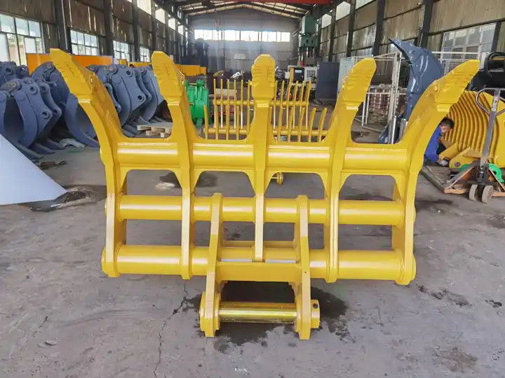 1000mm- 2400mm Excavator Root Rake 1-80T Root Rake برای مینی Excavator