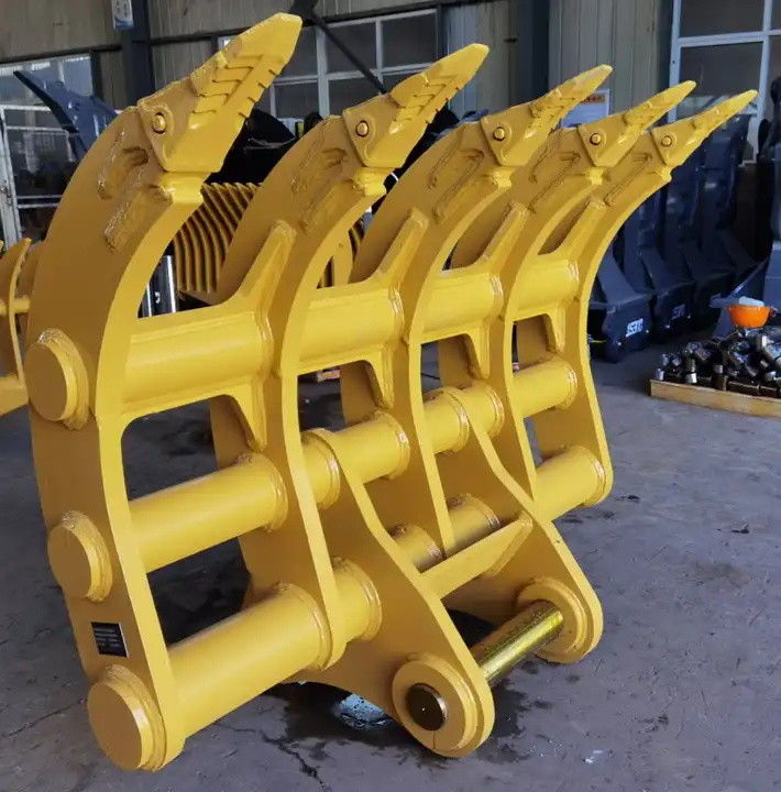 1000mm- 2400mm Excavator Root Rake 1-80T Root Rake برای مینی Excavator