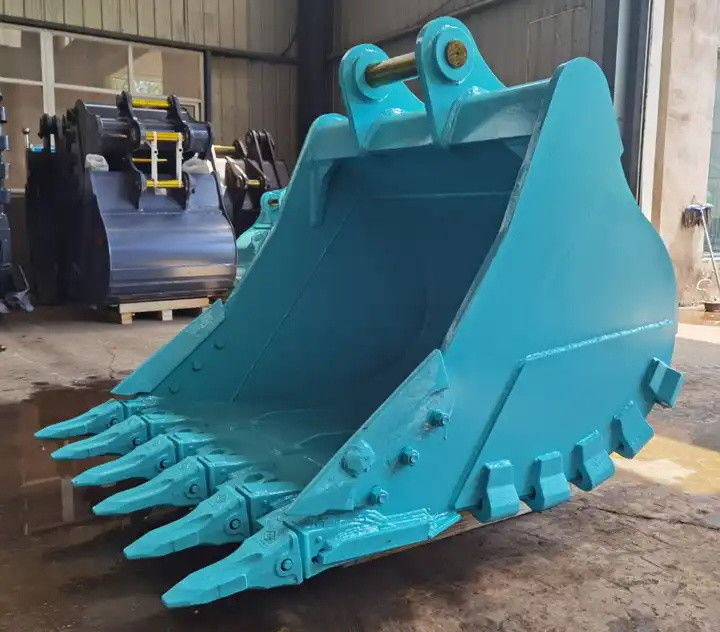 1-80T Excavator Rock Bucket Q345B Q460 دندان های سنگی برای حفاری