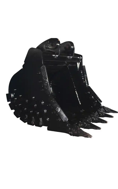 EX220 EX200 Excavator Rock Bucket Heavy Duty Skid Steer Rock Grapple Fit Liebherr R317 با استفاده از یک دستگاه حفاری