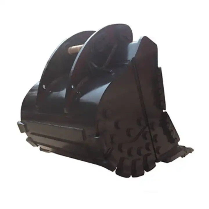 EX220 EX200 Excavator Rock Bucket Heavy Duty Skid Steer Rock Grapple Fit Liebherr R317 با استفاده از یک دستگاه حفاری