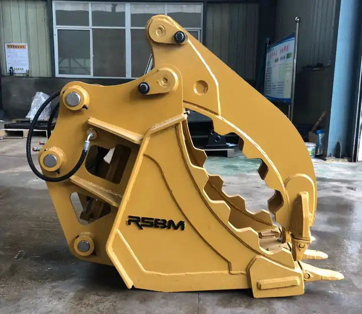 سطل گرفتن چوب برای حفاری 1-50 تن 2500mm Max Jaw Opening