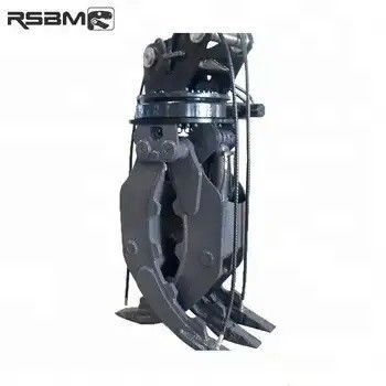 360 درجه کامل حفاری چوب گرفتر هیدرولیک چرخش مناسب برای 1-45t حفاری