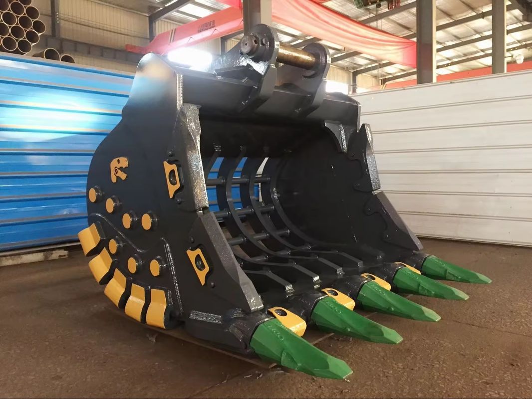 5-120T Excavator Skeleton Bucket با مواد NM360/400 مینی Excavator Bucket