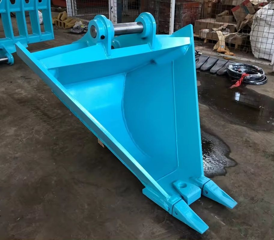 اندازه استفاده شده Backhoe با سطل برای بهبود سهولت عملیاتی و بهره وری در محل