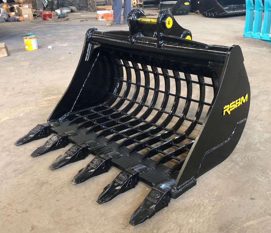 RSBM سرویس OEM Excavator Skeleton Bucket ساخته شده از فولاد قوی برای کار ساختمانی